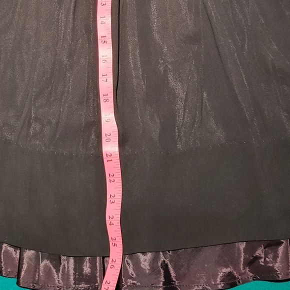 Stunning vintage 1960/70s brocade and chiffon cocktail dress - Picture 6 of 9